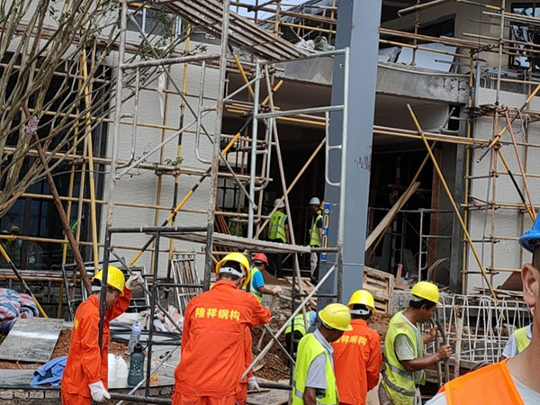 景德鎮工地現場施工圖片